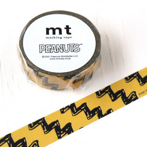 MT x Peanuts Washi Tape: Charlie Brown MTPNUT04 - Smidapaper Ikigai Shop
