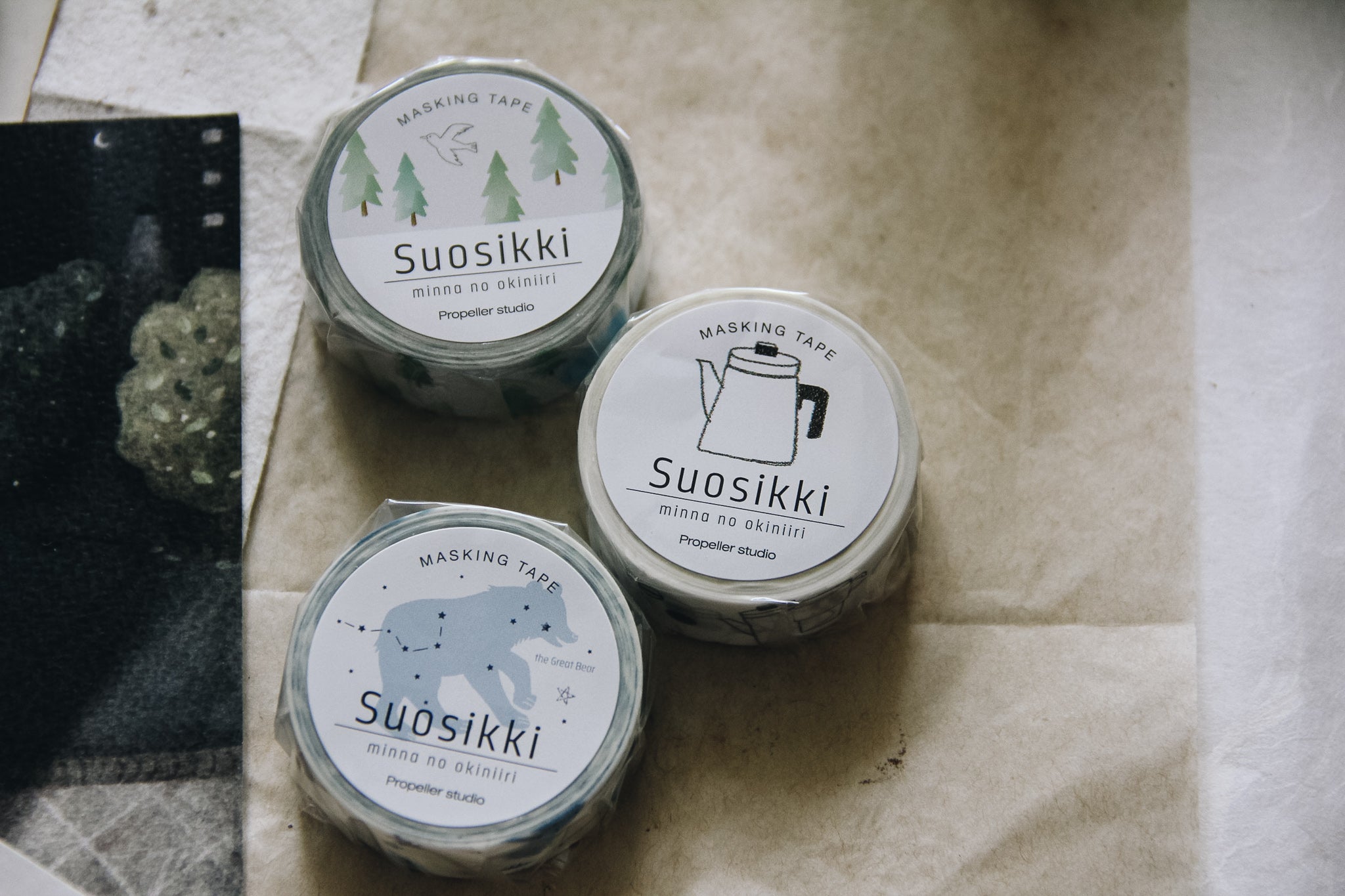 Suosikki Coffee Washi Tape - Smidapaper Ikigai Shop