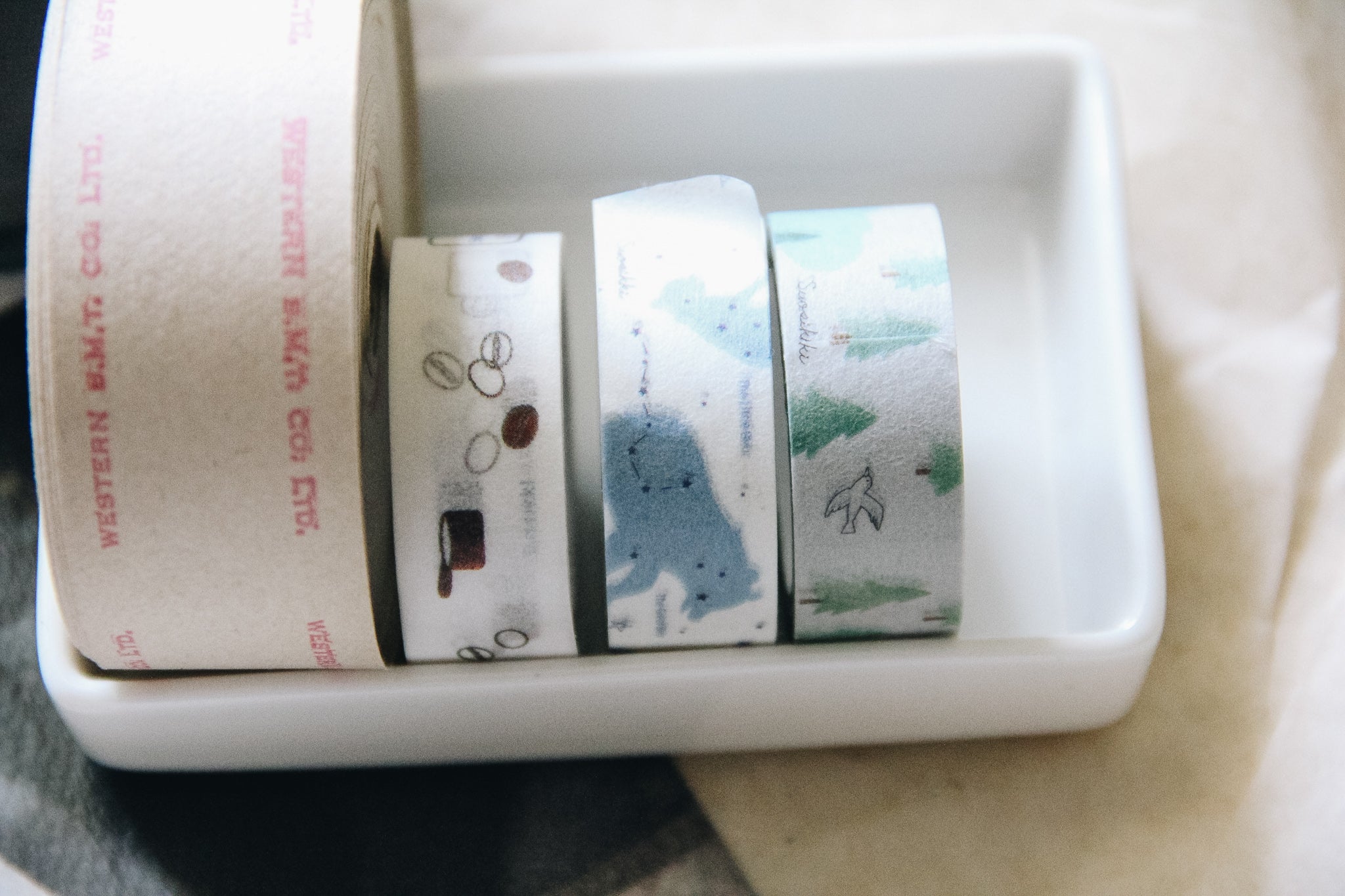 Suosikki Coffee Washi Tape - Smidapaper Ikigai Shop