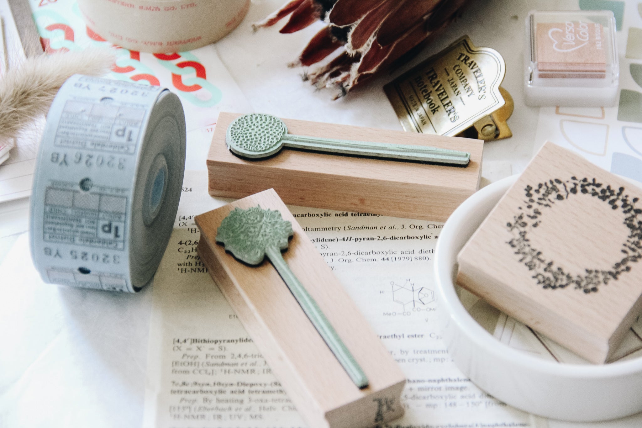Stempel Jazz Pincushion Rubber Stamp - Smidapaper Ikigai Shop