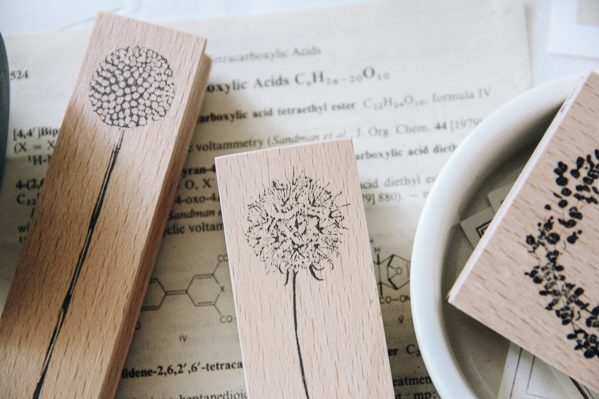 Stempel Jazz Pincushion Rubber Stamp - Smidapaper Ikigai Shop