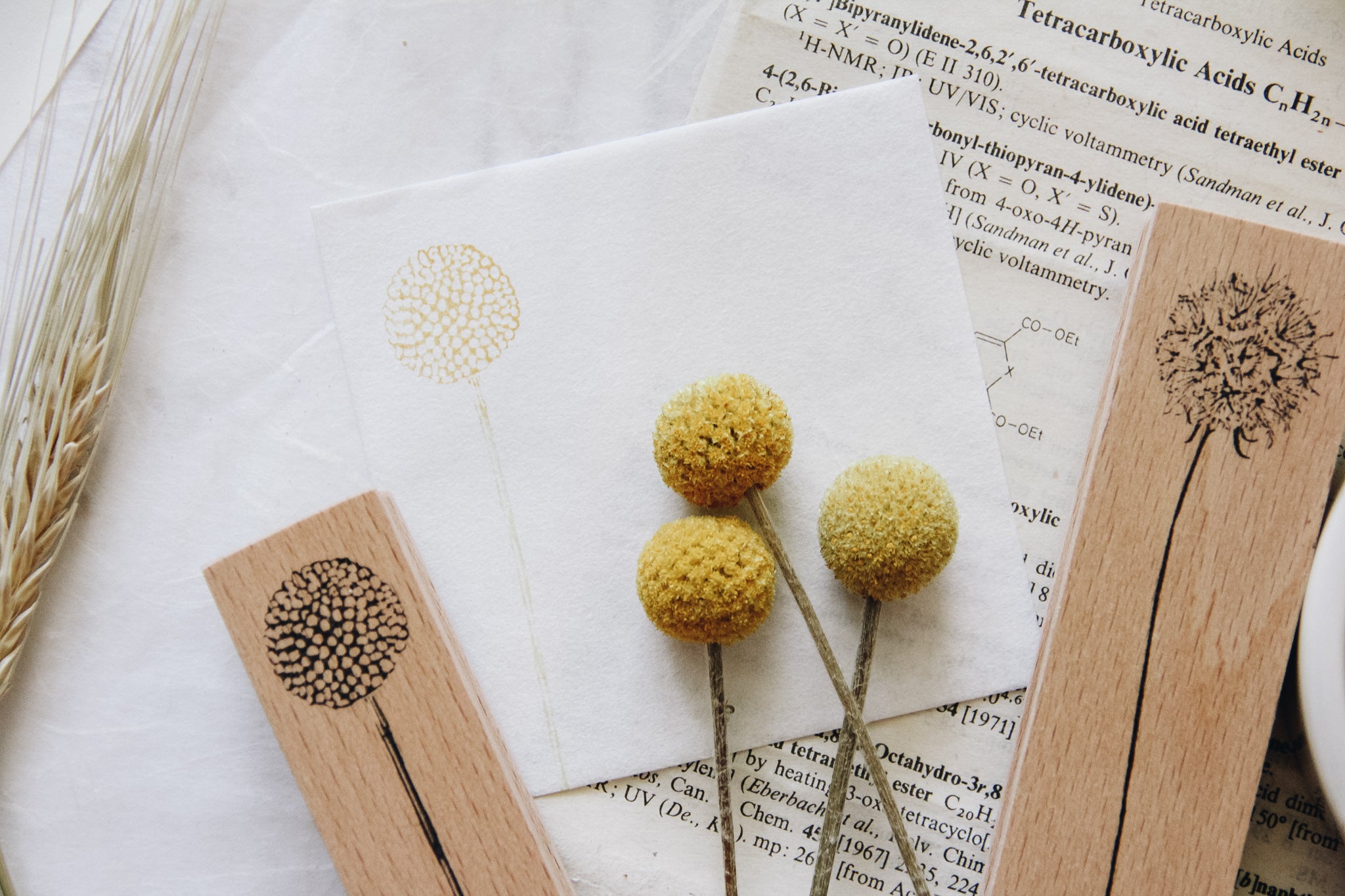 Stempel Jazz Pincushion Rubber Stamp - Smidapaper Ikigai Shop