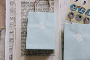 Masco Eri Teal Gift Bag (pack of 2) - Smidapaper Ikigai Shop