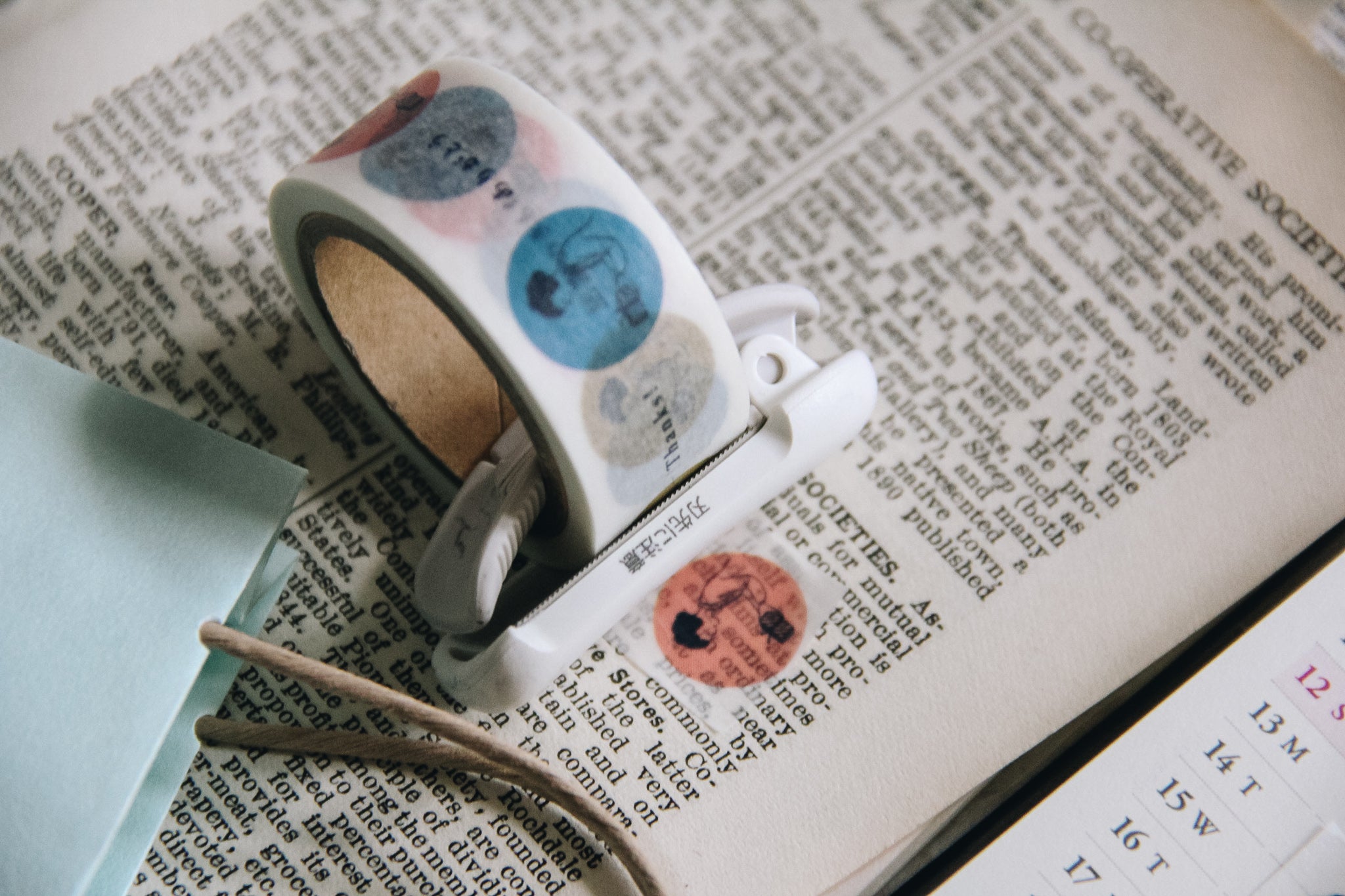 Masco Eri Thank You Washi Tape - Smidapaper Ikigai Shop
