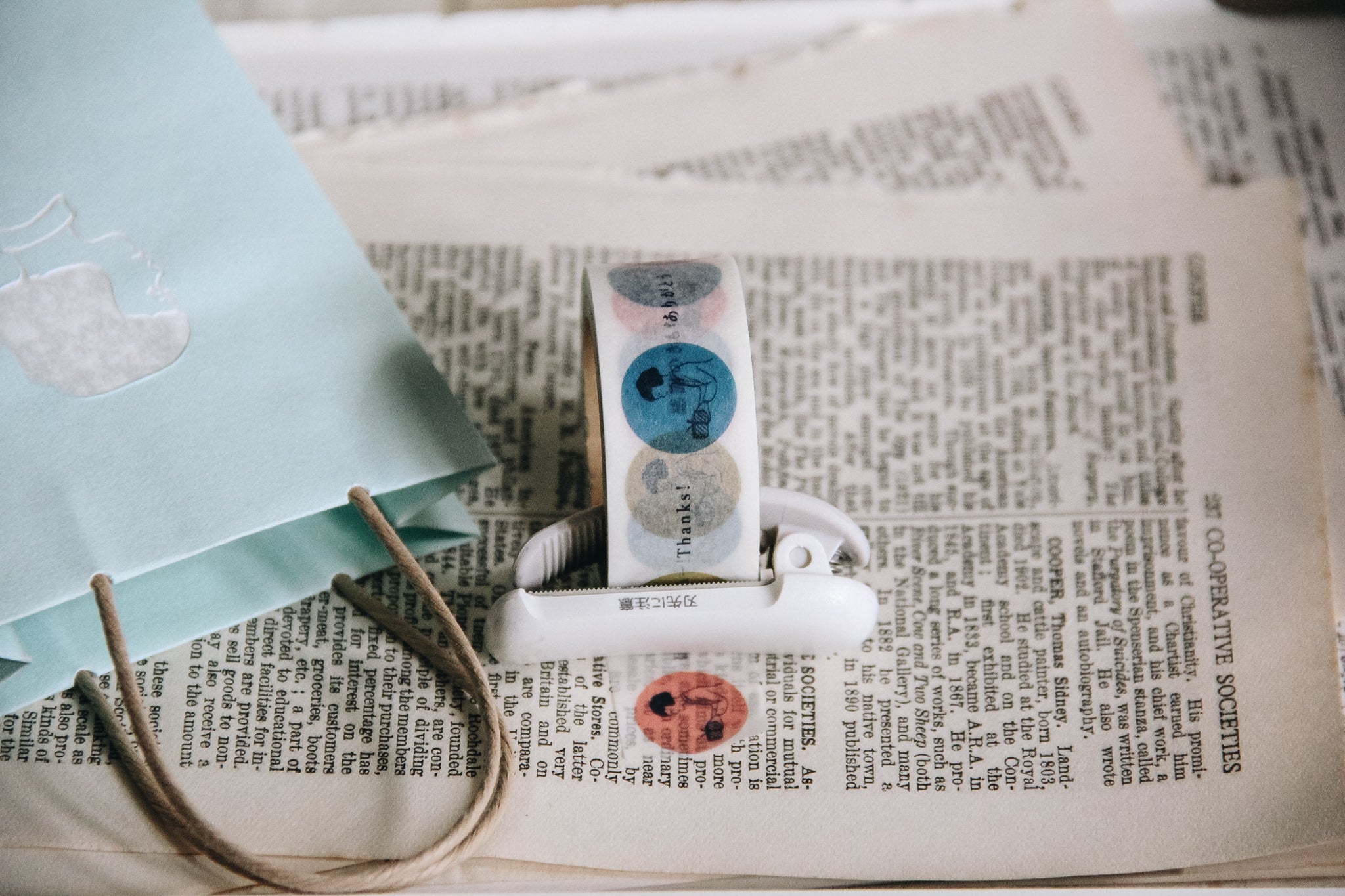 Masco Eri Thank You Washi Tape - Smidapaper Ikigai Shop