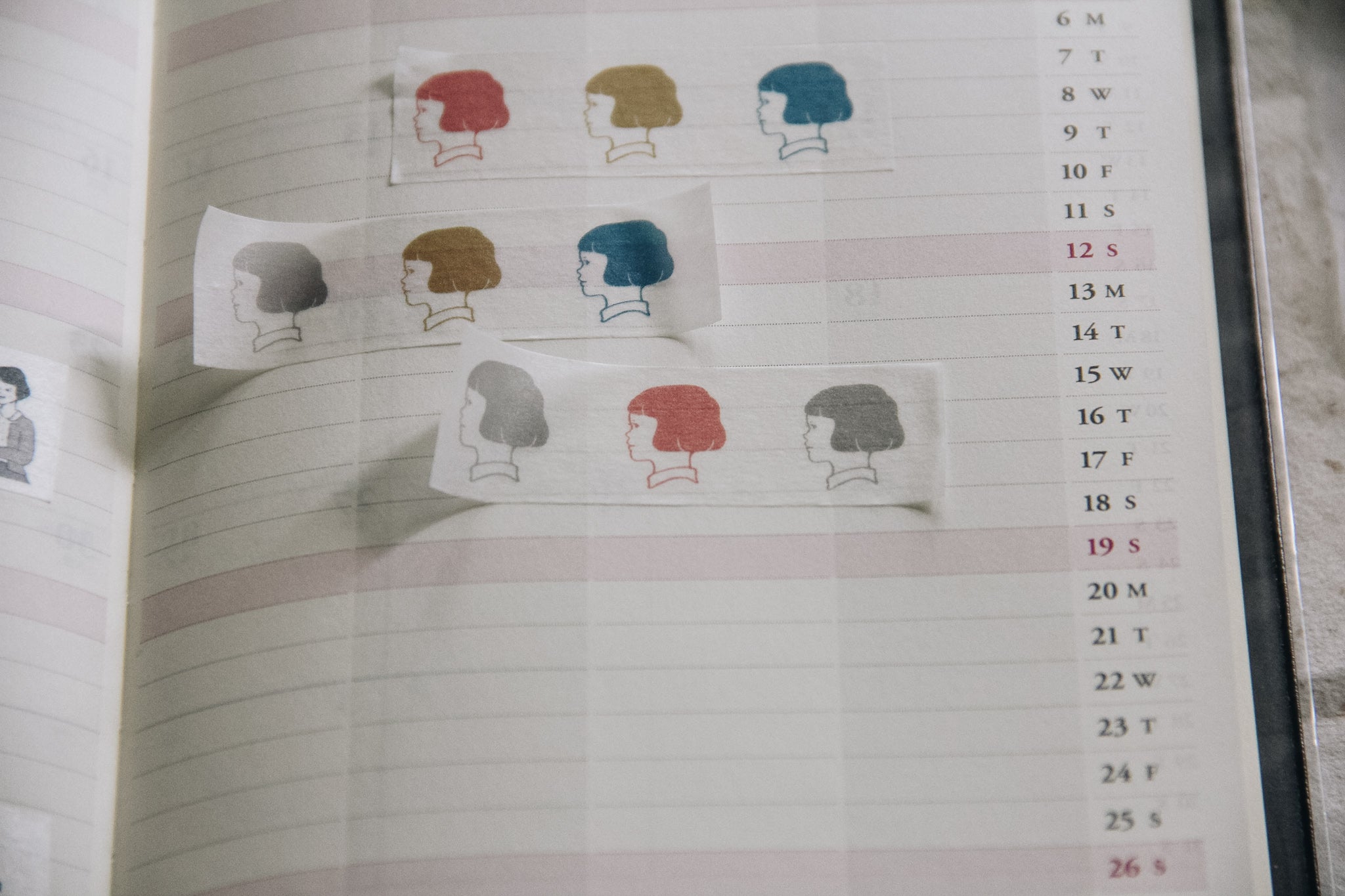 Masco Eri Looking Ahead Washi Tape - Smidapaper Ikigai Shop