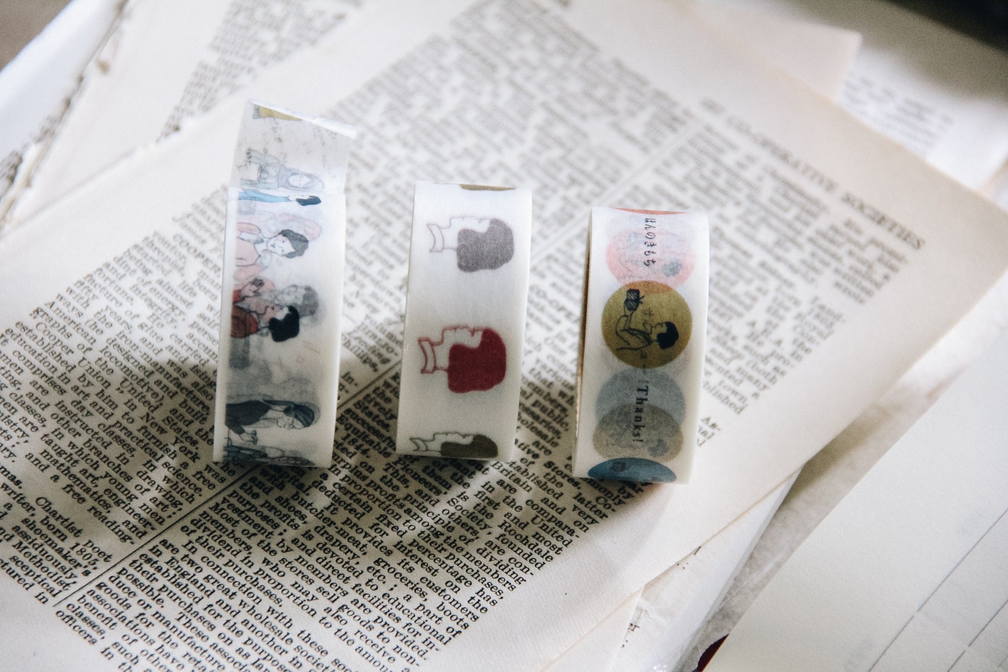Masco Eri Looking Ahead Washi Tape - Smidapaper Ikigai Shop