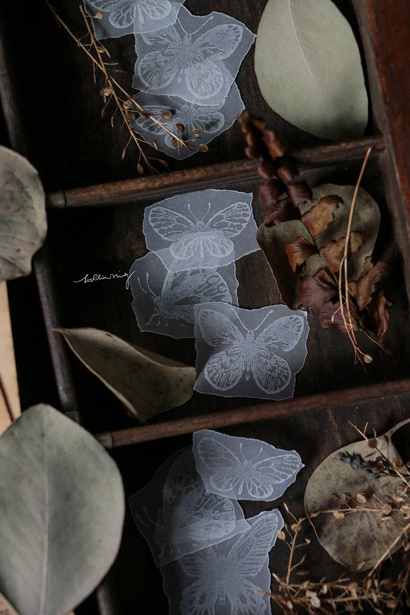Butterfly Rubber Stamp Set - Smidapaper Ikigai Shop