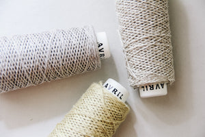 Avril Linen Twist Yarn (3 Colours) - Smidapaper Ikigai Shop