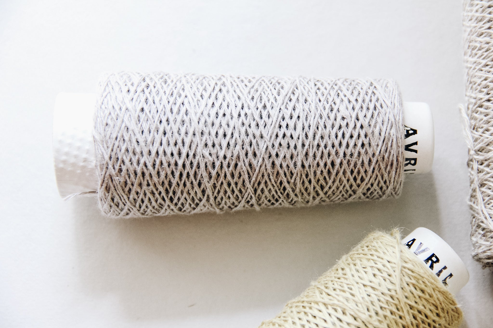 Avril Linen Twist Yarn (3 Colours) - Smidapaper Ikigai Shop