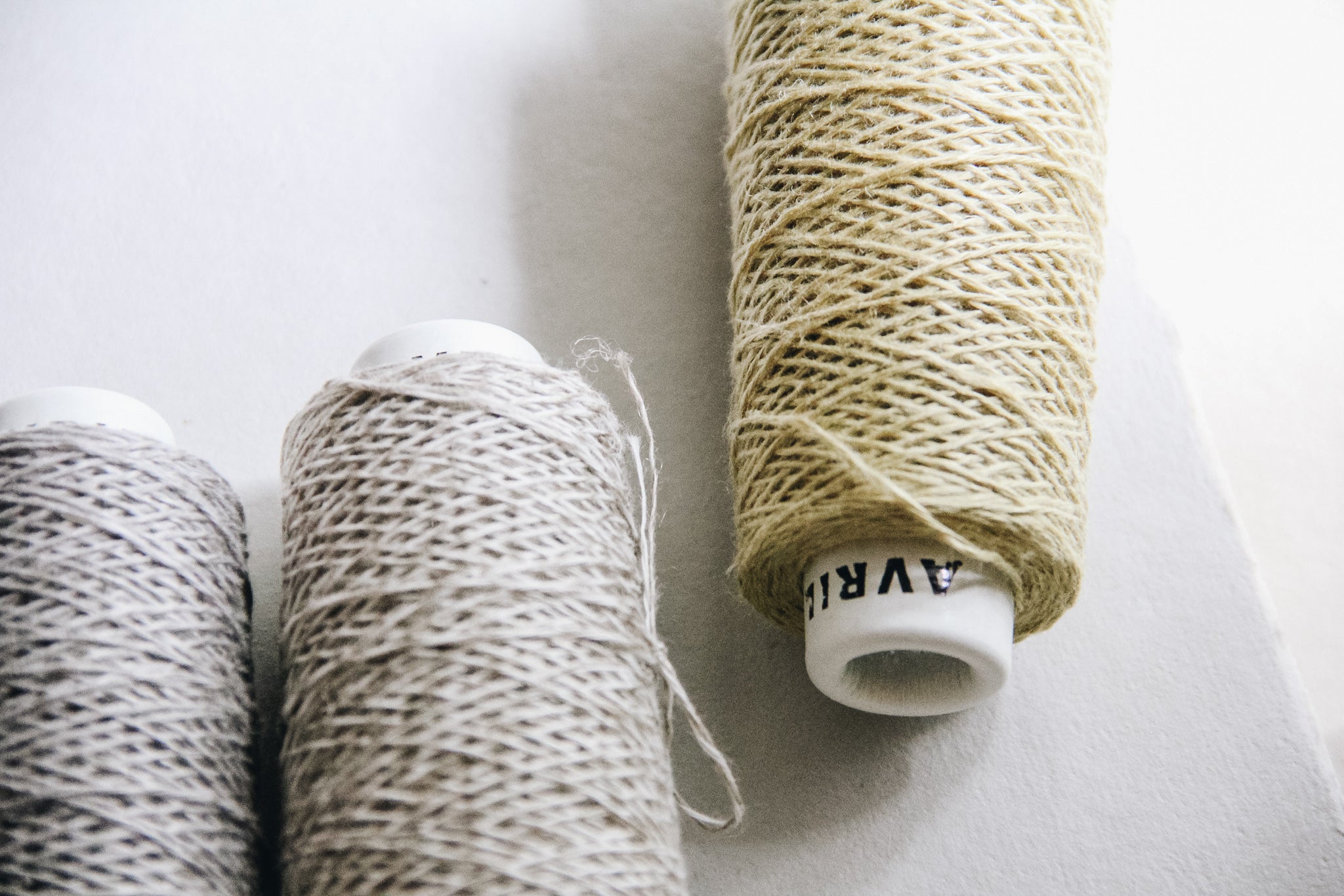 Avril Linen Twist Yarn (3 Colours) - Smidapaper Ikigai Shop