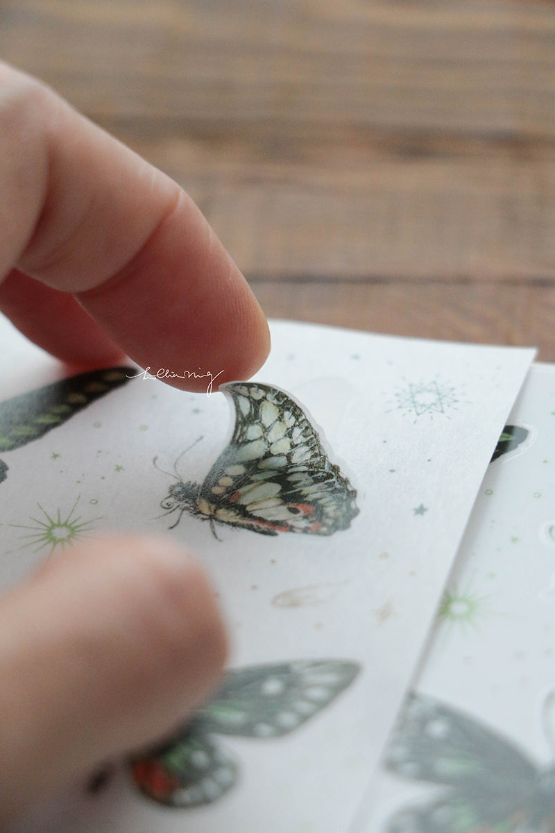 Butterfly Sticker Set - Smidapaper Ikigai Shop