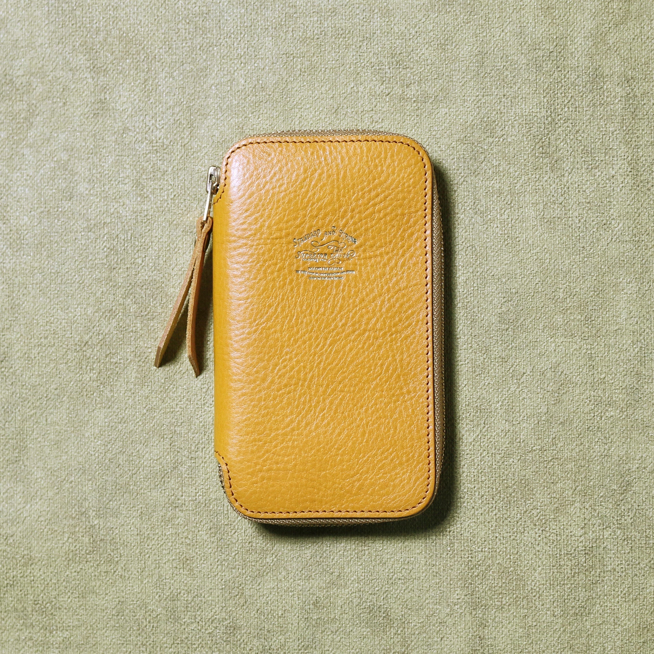The Superior Labor: Leather Zip Pencase (3 Colours) - Smidapaper Ikigai Shop