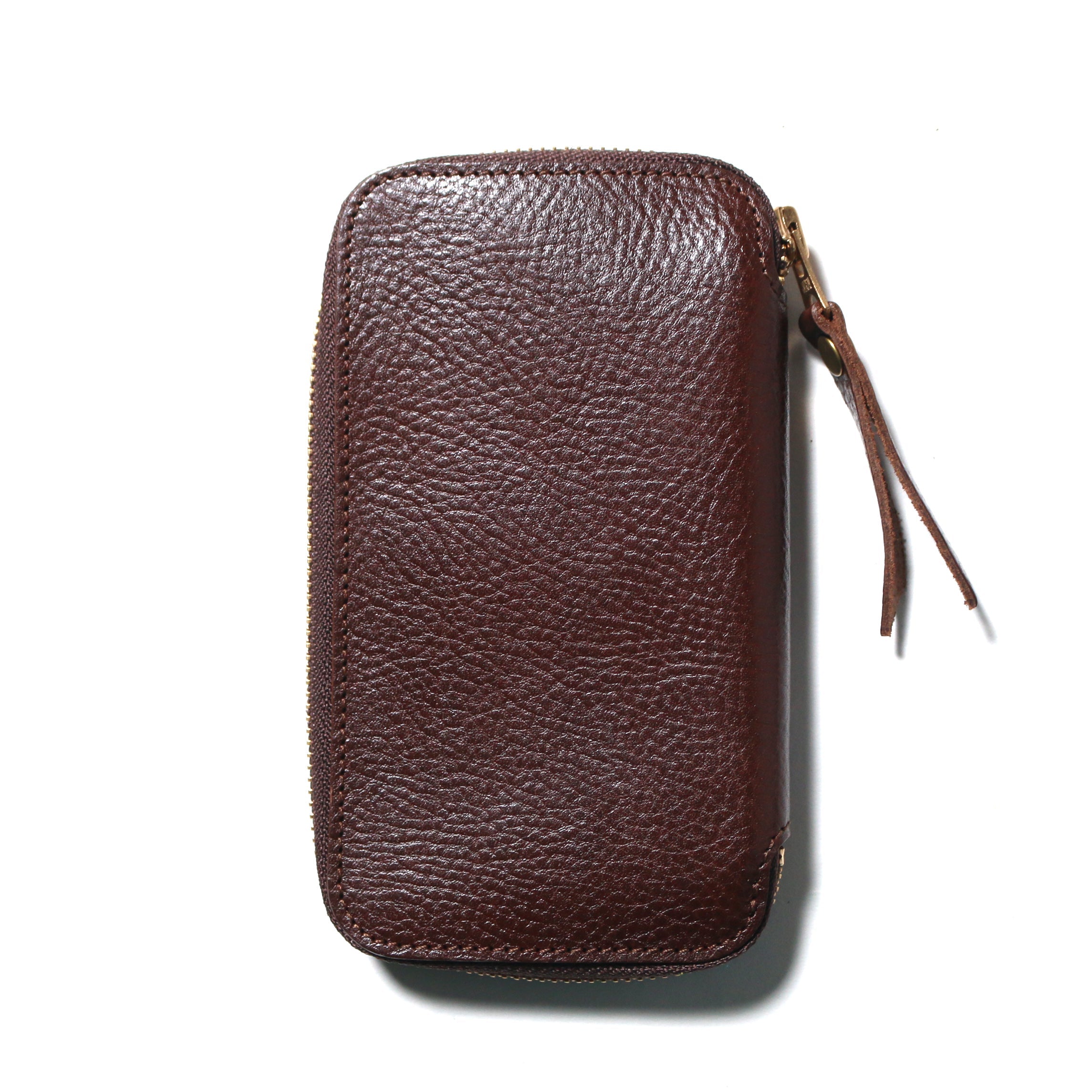 The Superior Labor: Leather Zip Pencase (3 Colours) - Smidapaper Ikigai Shop