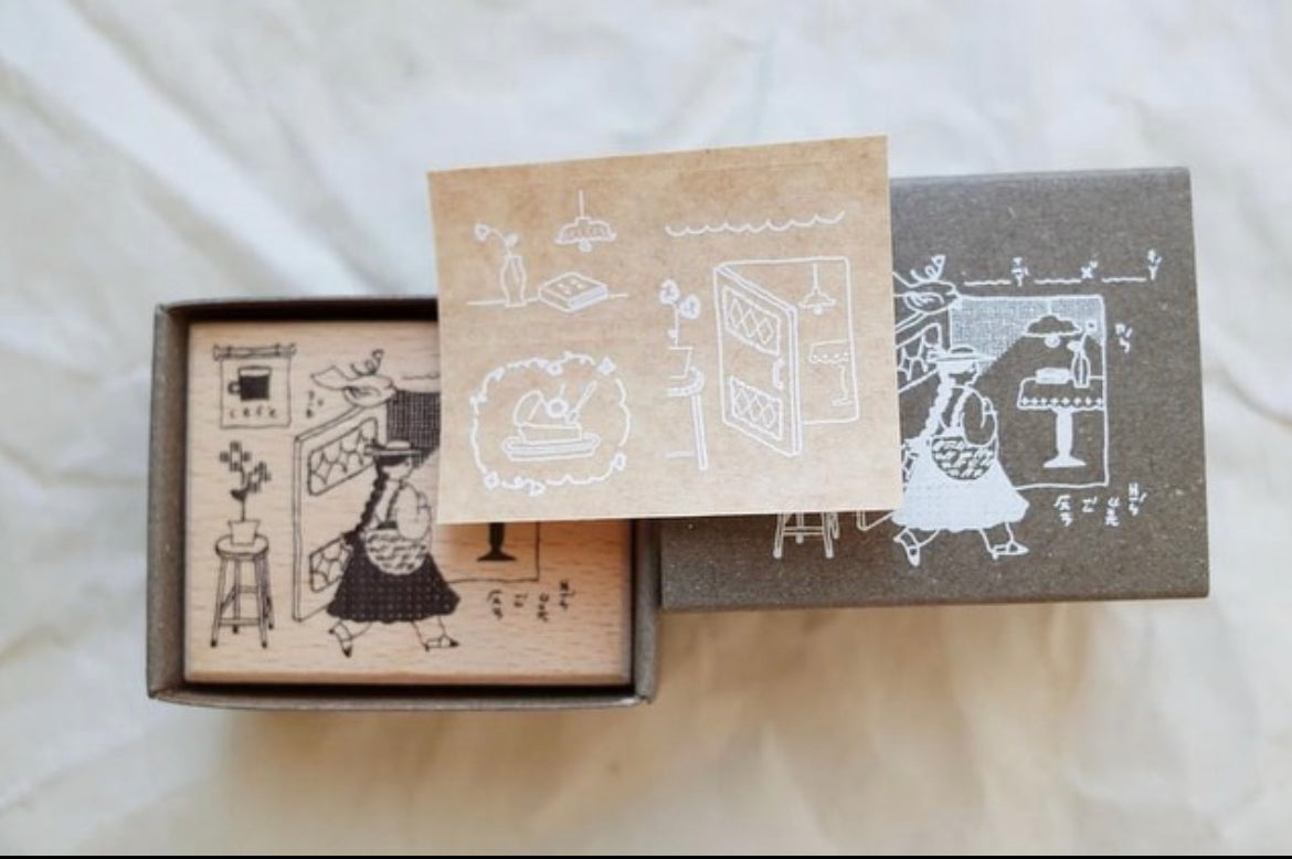 Misshoegg Afternoon Tea Day 2 Rubber Stamp
