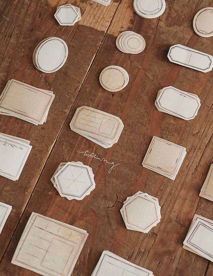 Gummed Label Set: 1 - Smidapaper Ikigai Shop