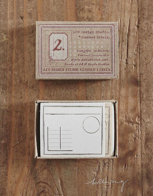 Gummed Label Set: 2 - Smidapaper Ikigai Shop