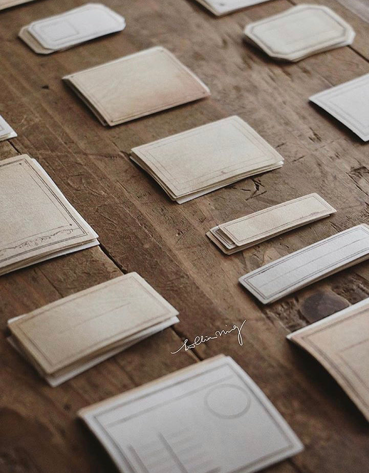 Gummed Label Set: 2 - Smidapaper Ikigai Shop