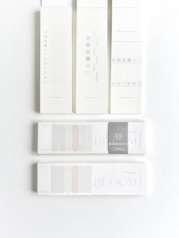Nyret Bloom Series Memo Pads (3 designs)