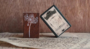 Jieyanow Atelier Garden of Inspiration: Geranium Rubber Stamp - Smidapaper Ikigai Shop