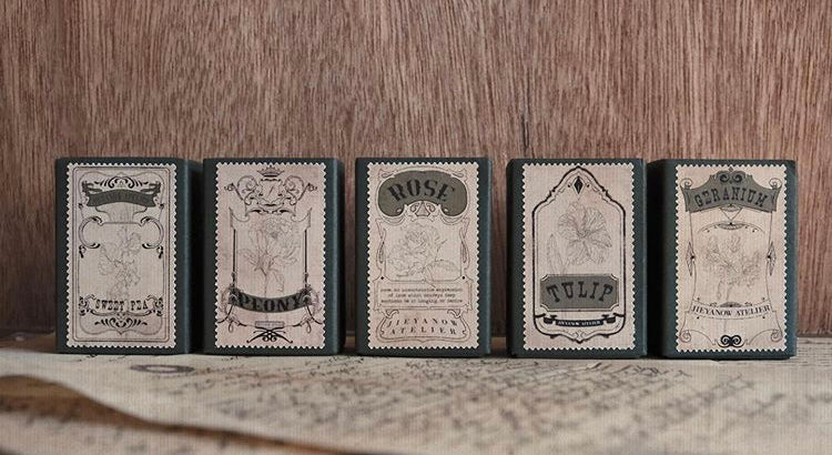Jieyanow Atelier Garden of Inspiration: Tulip Rubber Stamp - Smidapaper Ikigai Shop
