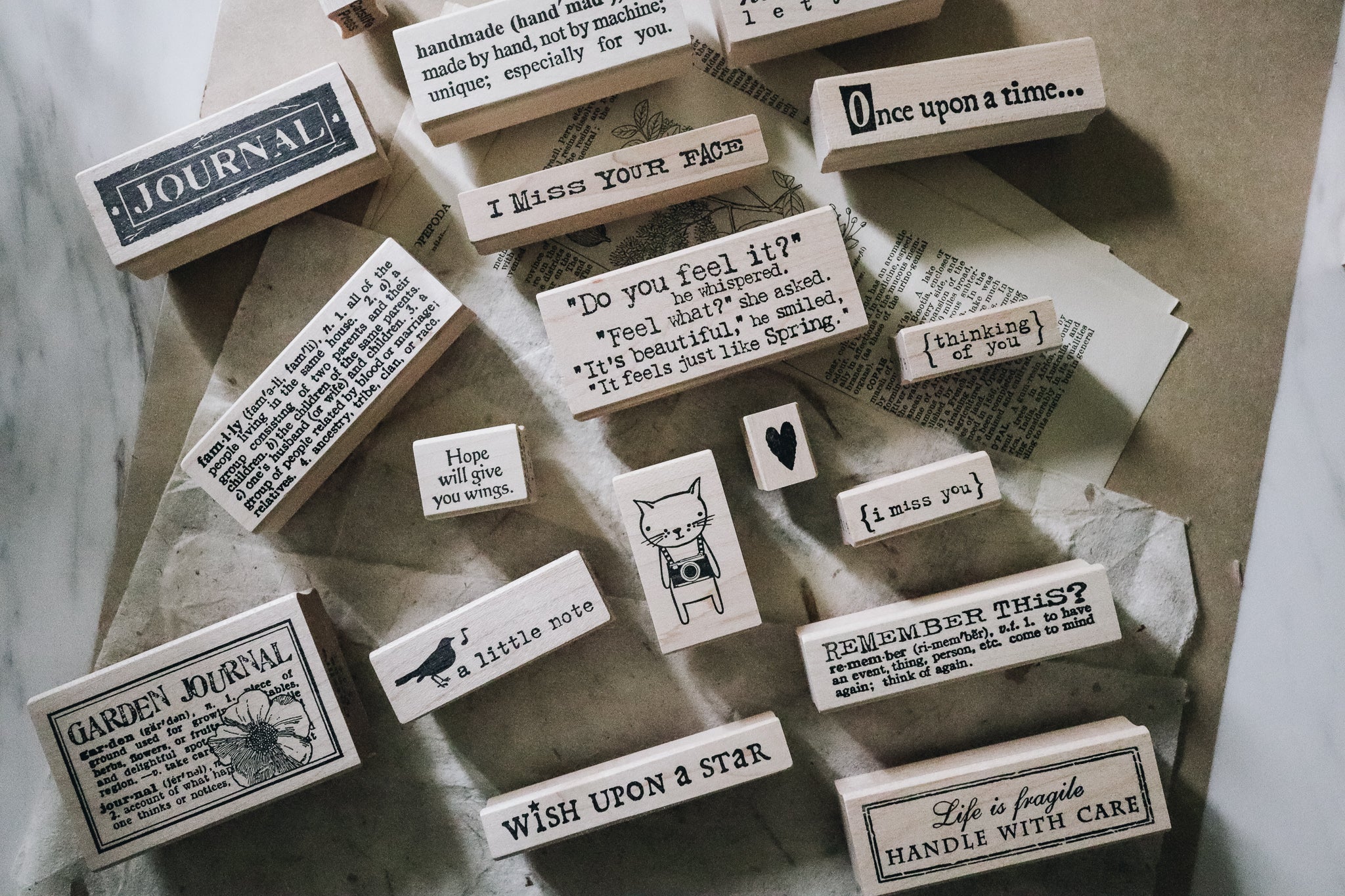 Catslife Press Nothing is Better Rubber Stamp - Smidapaper Ikigai Shop