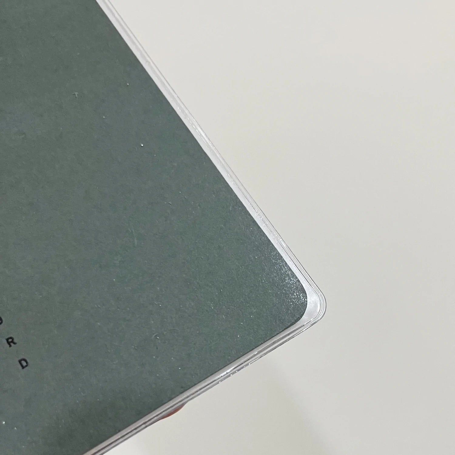 Take a Note Record Transparent PVC Book Cover