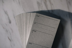 Classiky x Drop Around Address Cards - Smidapaper Ikigai Shop