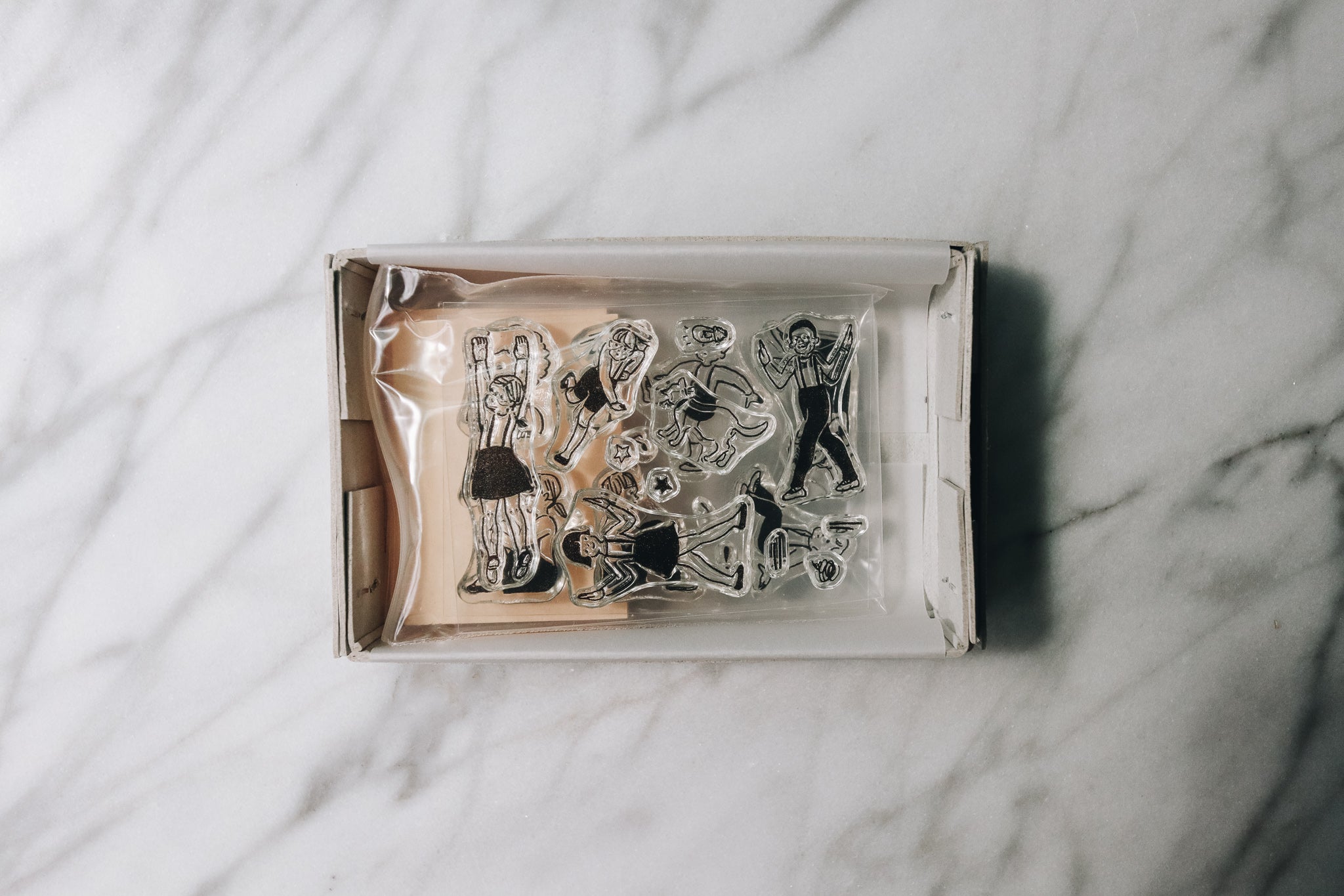 Jizai Clear Stamp: Masco Eri Set - Smidapaper Ikigai Shop