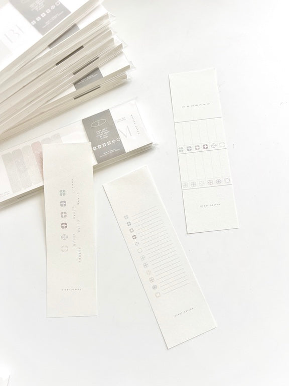 Nyret Bloom Series Memo Pads (3 designs)