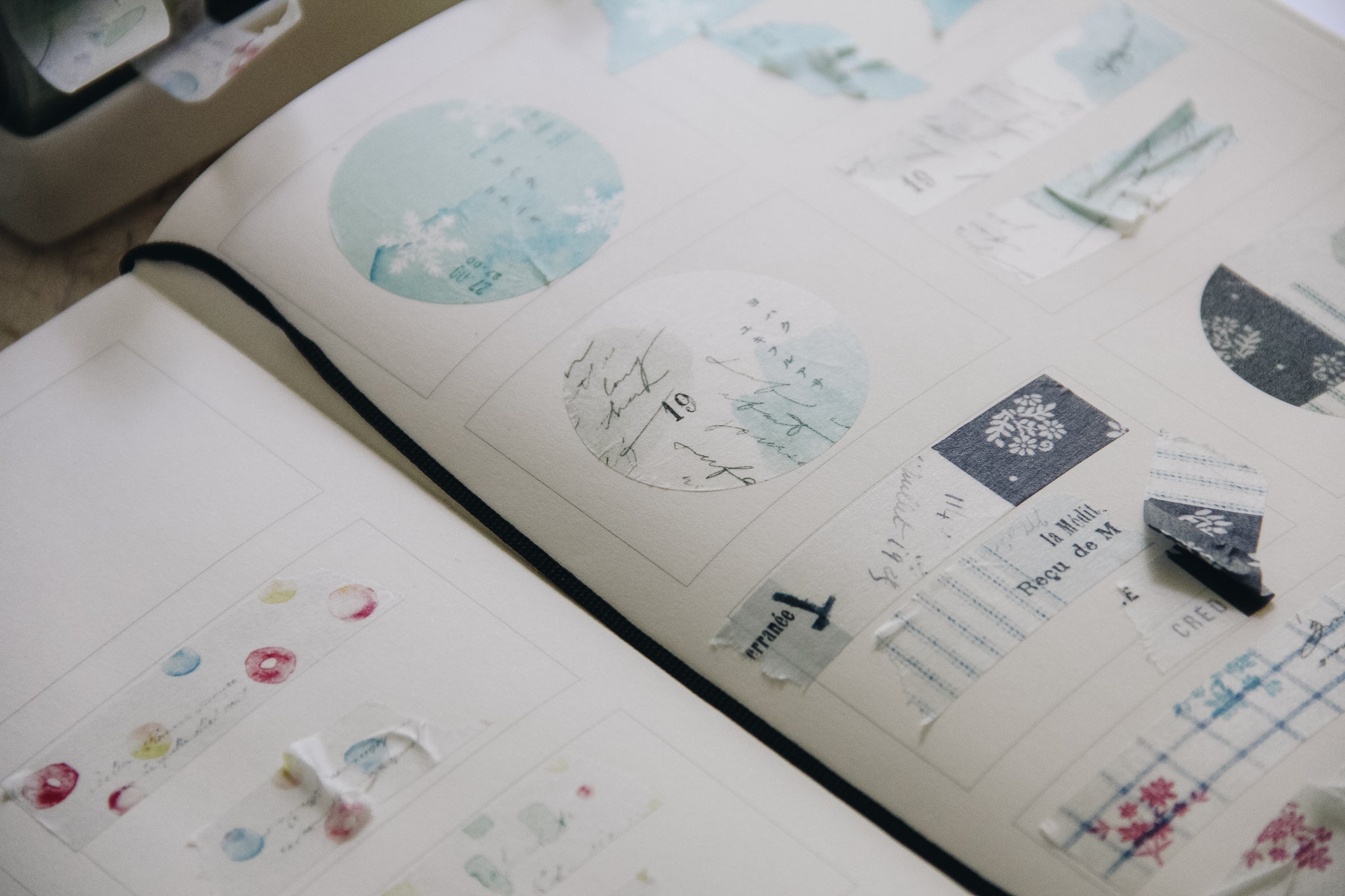 Yohaku Original Washi Tape- (Y-074) Tomoshibi - Smidapaper Ikigai Shop