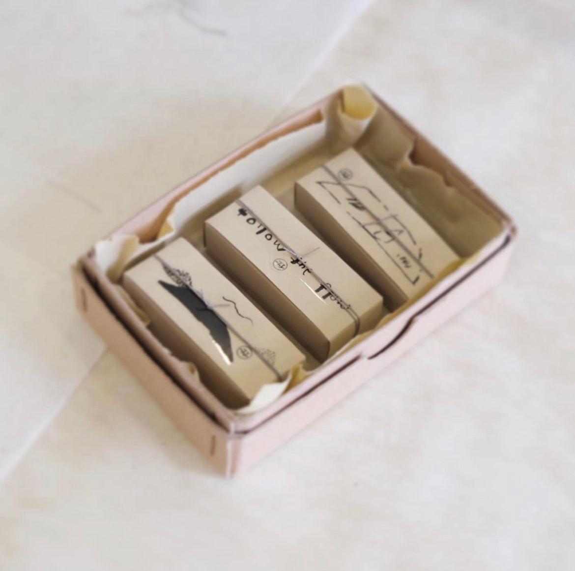 Innkbenchmark Sometimes Series: Follow the Flow Rubber Stamps (3 designs) - Smidapaper Ikigai Shop