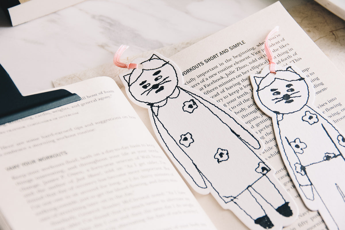 Sennokoto Bookmark (set of 2) - Smidapaper Ikigai Shop