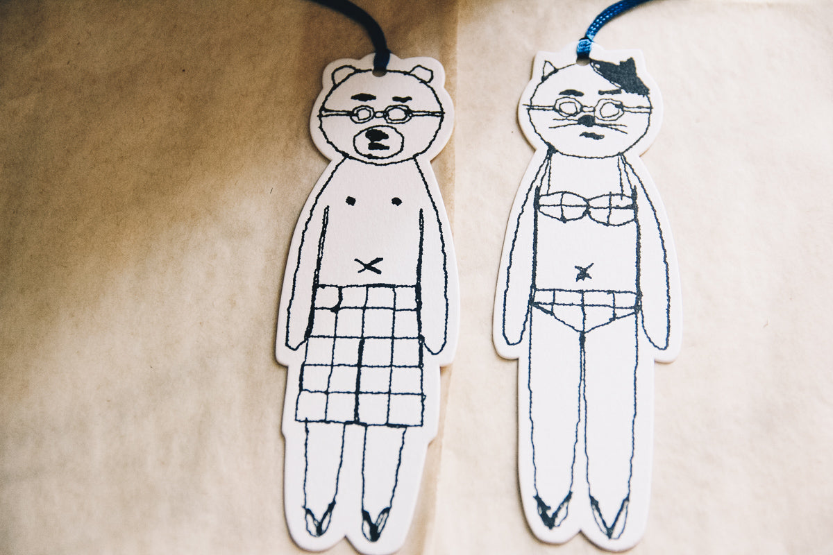 Sennokoto Bookmark (set of 2) - Smidapaper Ikigai Shop