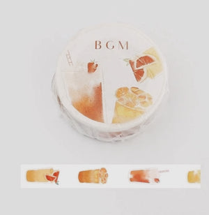 BGM Juice Washi Tape - Smidapaper Ikigai Shop