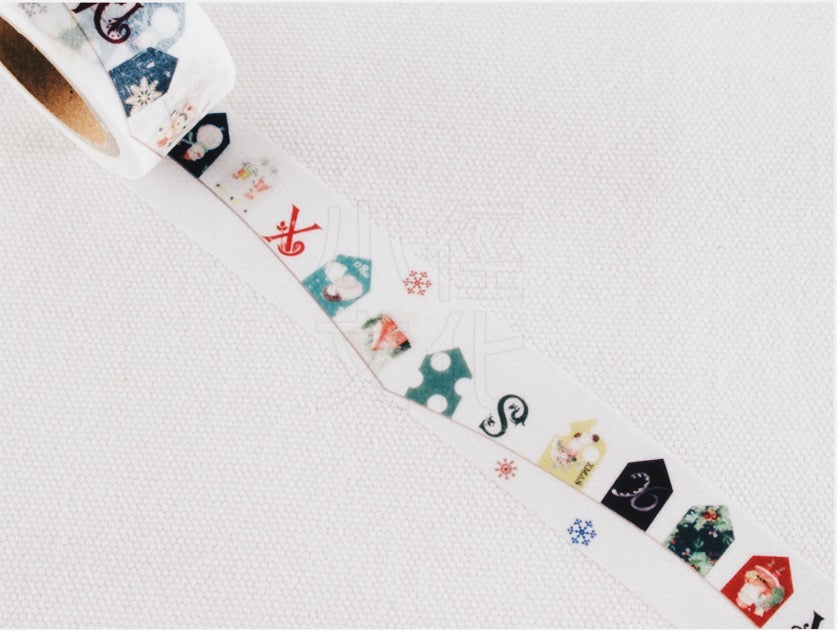 Liang Feng Merry X'Mas Washi Tape MTW-LF063 - Smidapaper Ikigai Shop