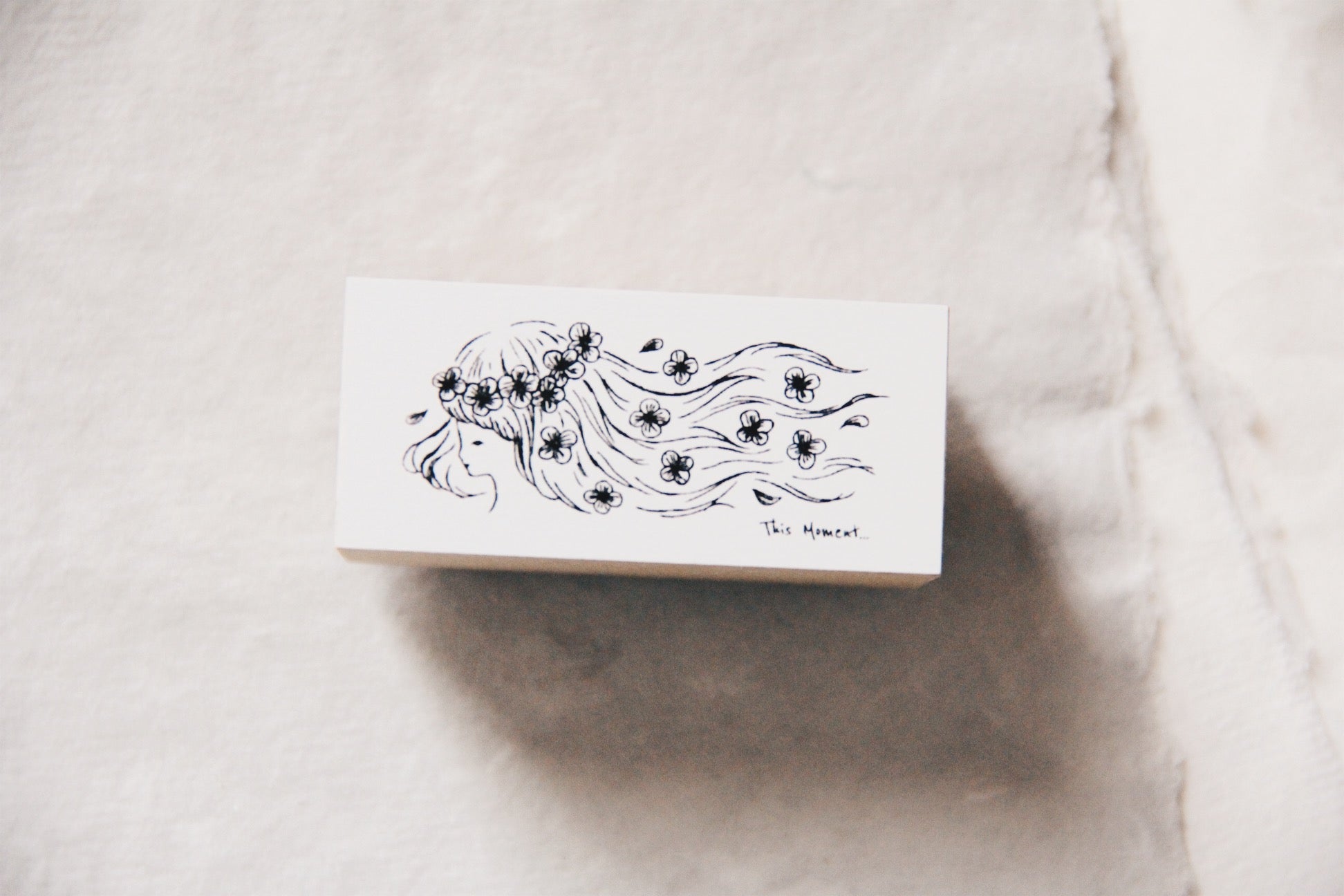 Nico Neco x deguchi Don't Miss This Moment Rubber Stamp - Smidapaper Ikigai Shop