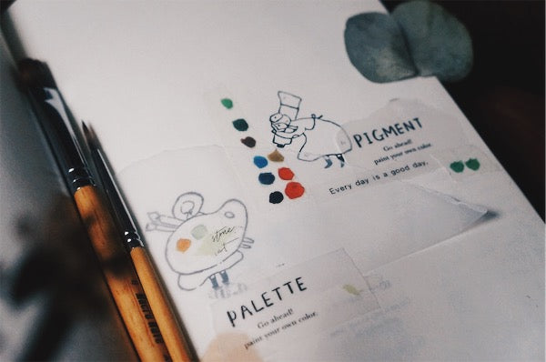 Yamadoro Pigment Rubber Stamp - Smidapaper Ikigai Shop