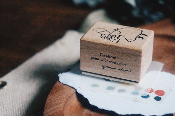 Yamadoro Pigment Rubber Stamp - Smidapaper Ikigai Shop