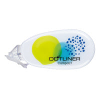 Kokuyo Dotliner Compact - Green and Yellow - Smidapaper Ikigai Shop