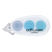 Kokuyo Dotliner Compact - Teal Circles - Smidapaper Ikigai Shop
