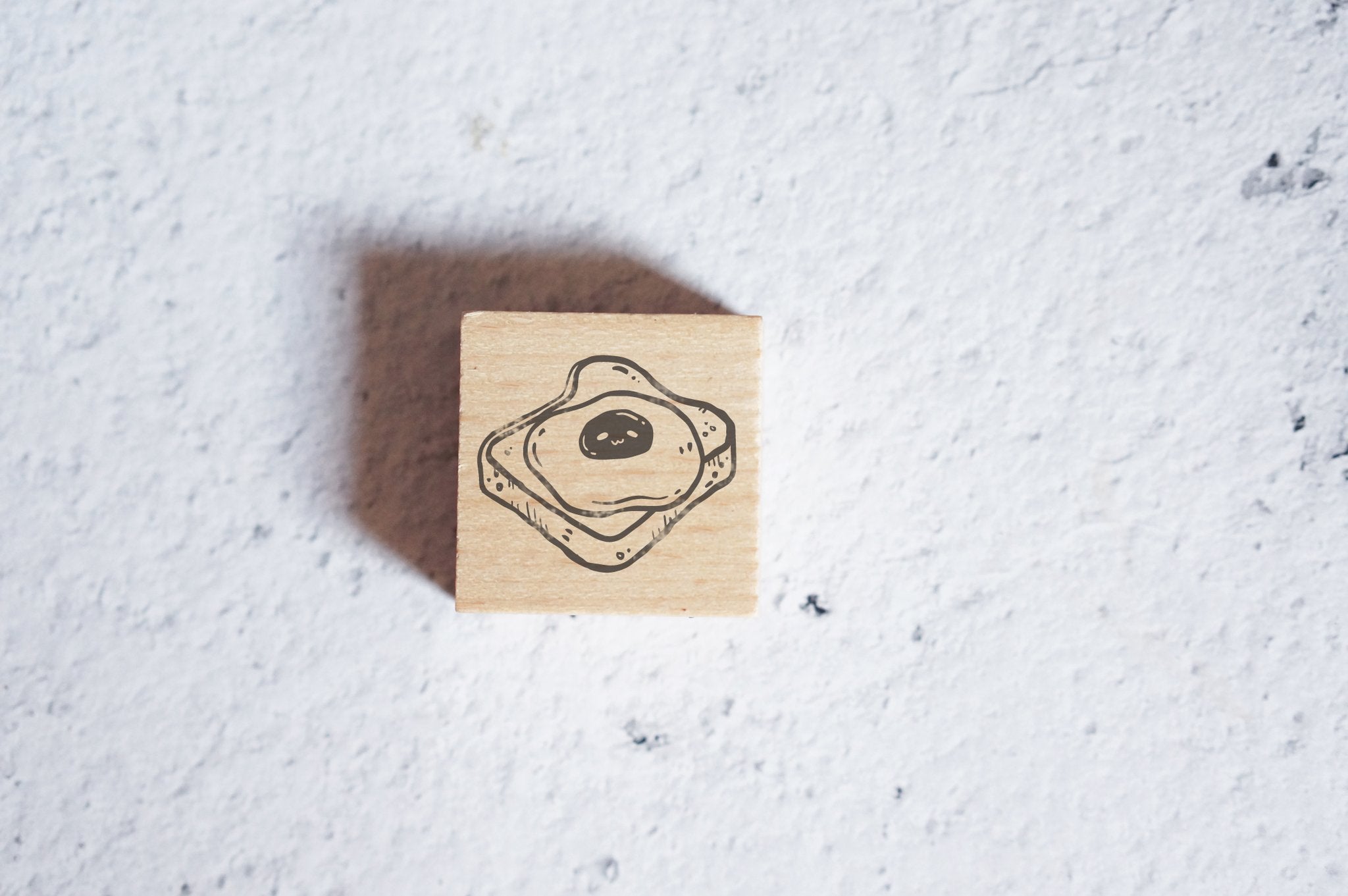 Kami Kami- Tamago: Toast Rubber Stamp - Smidapaper Ikigai Shop