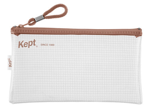 Kept Clear Pencil Case Flat-5 Colours
