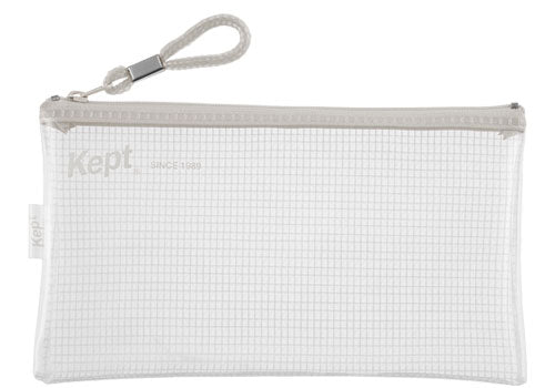 Kept Clear Pencil Case Flat-5 Colours