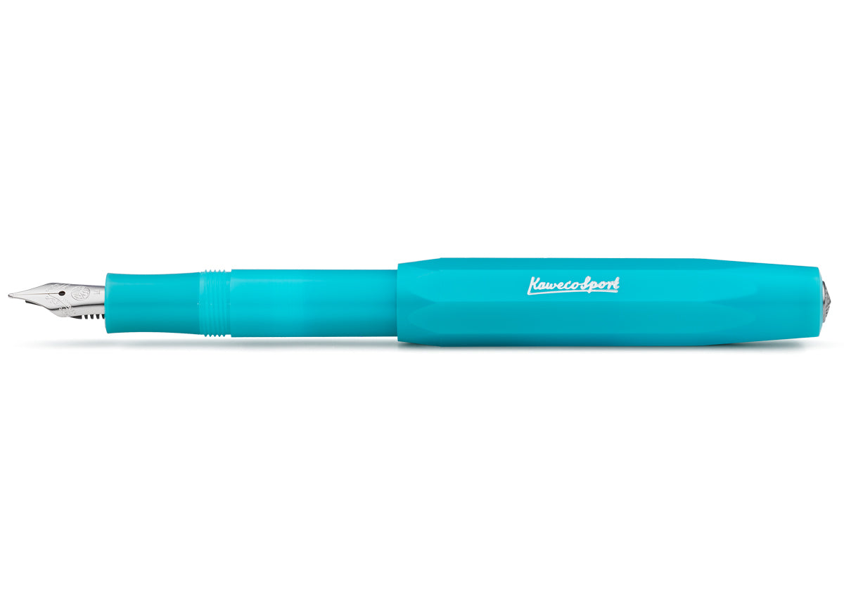 Kaweco Frosted Sport Fountain Pen Light Blueberry - Smidapaper Ikigai Shop