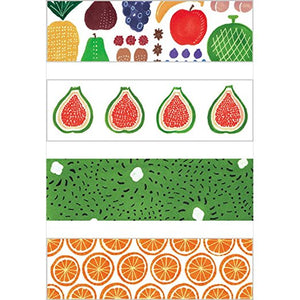 KITTA Washi Tape -KIT025 Fruits - Smidapaper Ikigai Shop