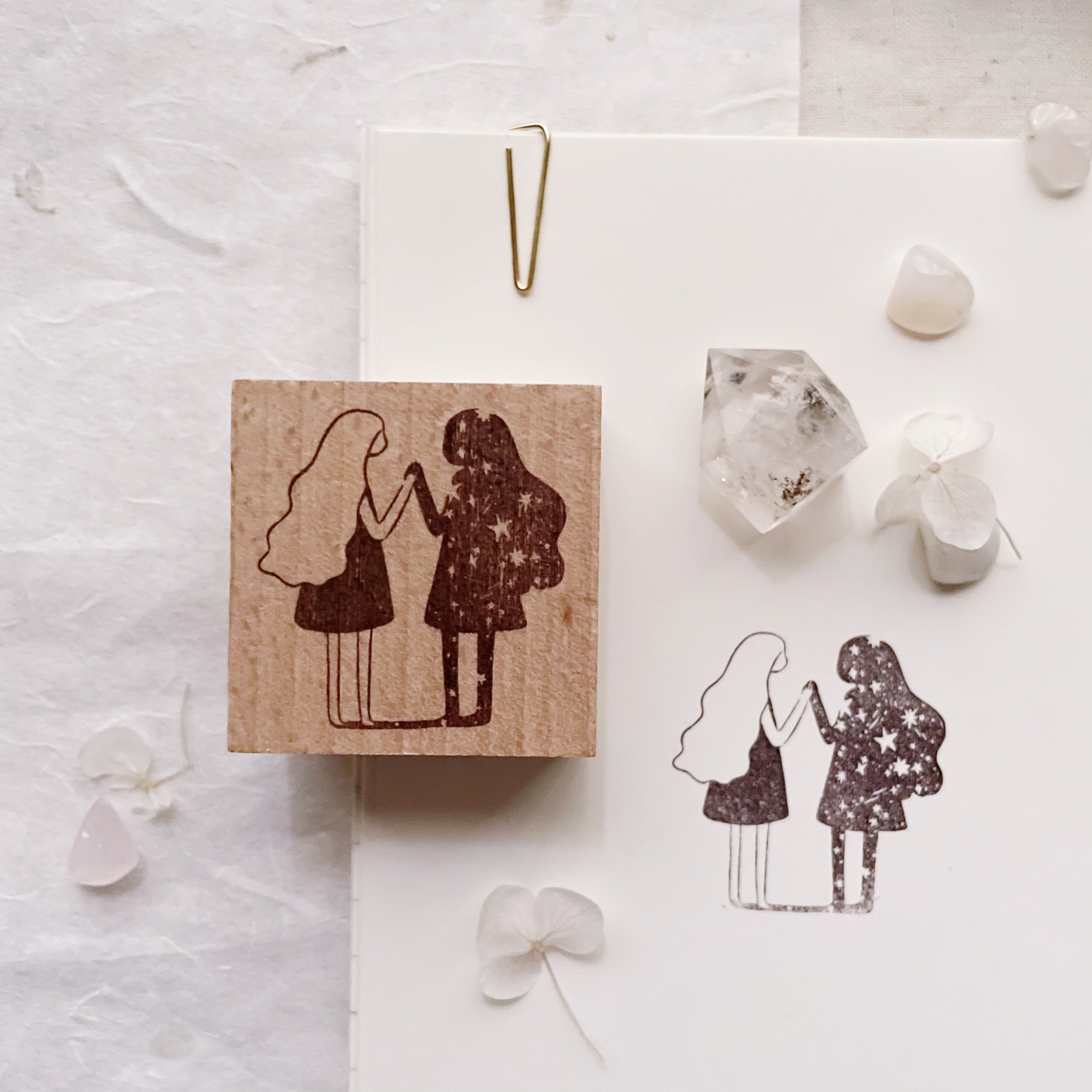msbulat Slow Down: Know Yourself Again Rubber Stamp - Smidapaper Ikigai Shop