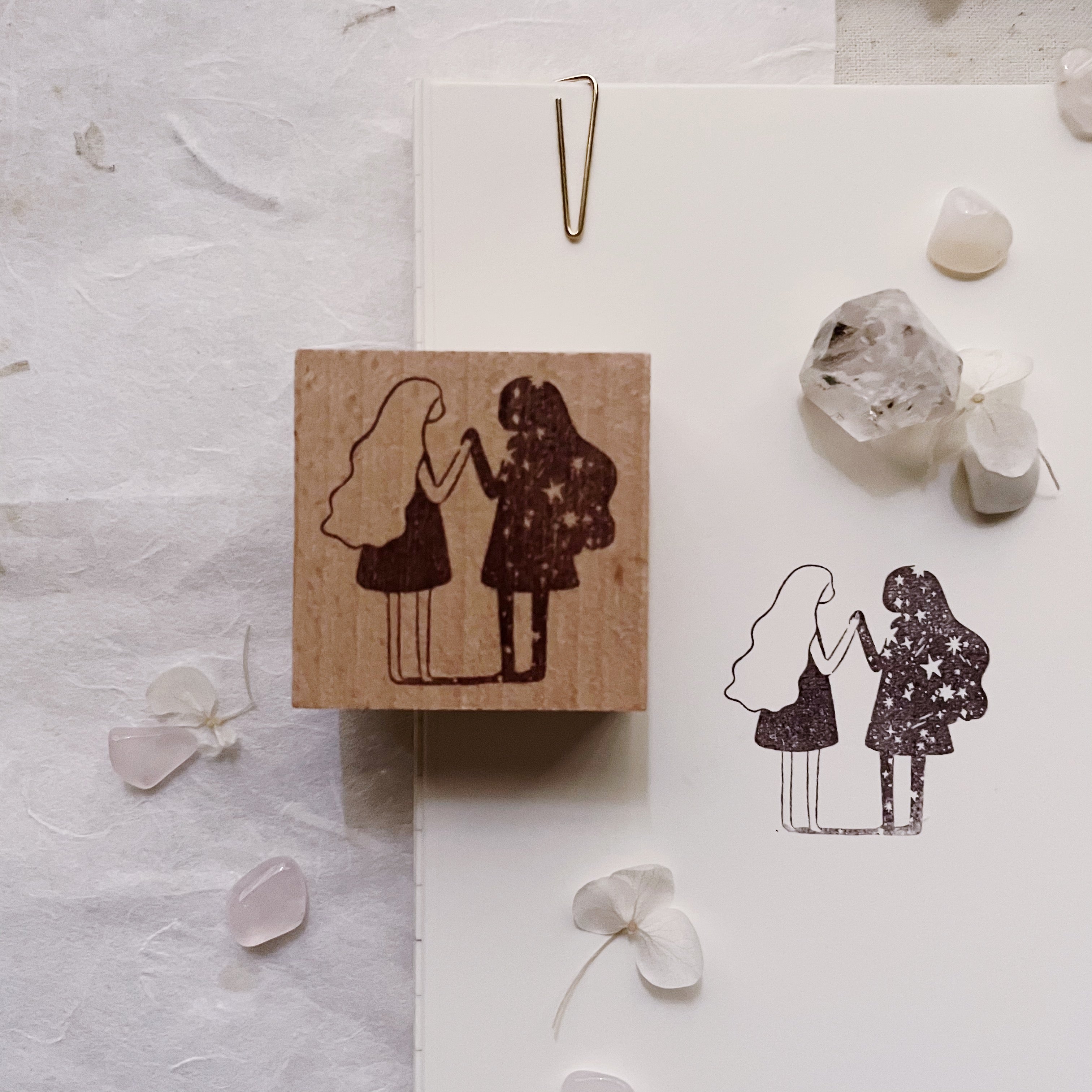 msbulat Slow Down: Know Yourself Again Rubber Stamp - Smidapaper Ikigai Shop
