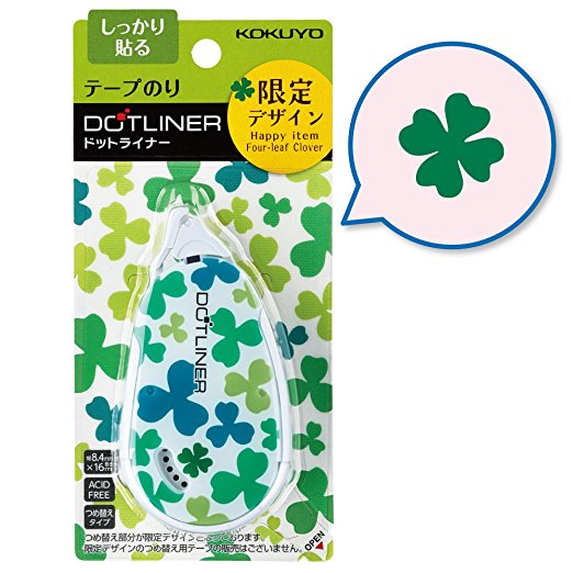 Kokuyo Dotliner - Glue Tape - Clover - Smidapaper Ikigai Shop