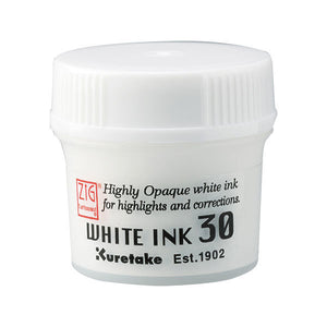 Kuretake Zig Opaque White Ink - Smidapaper Ikigai Shop
